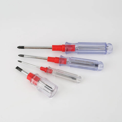 2in Double-Headed Magnetic Screwdriver Phillips Screw Chrome Finish Manual Household Tools Customizable OEM for DIY Screwdriver