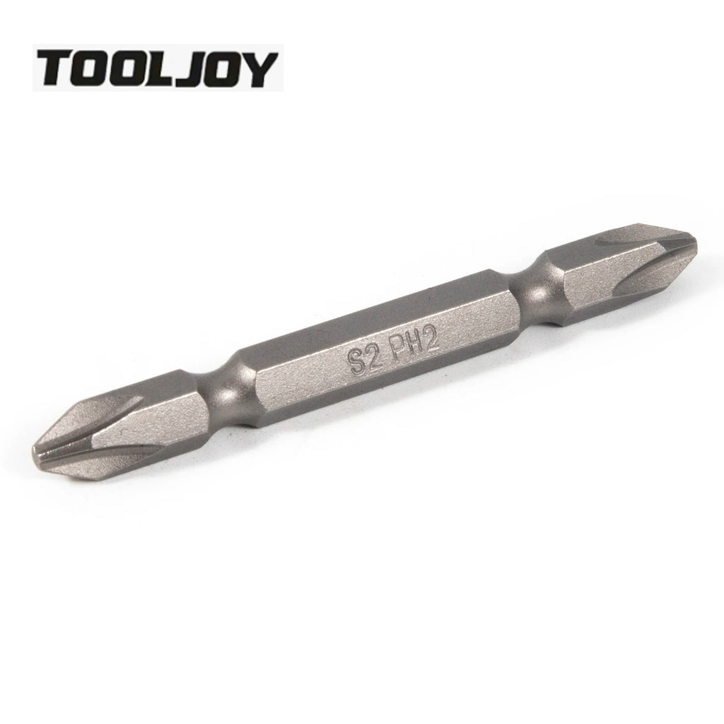 10Pcs Magnetic PH2  Cross Driver Bits Set 3.5 Inch Long Anti Slip 2in Bit (PH2 X 100MM)