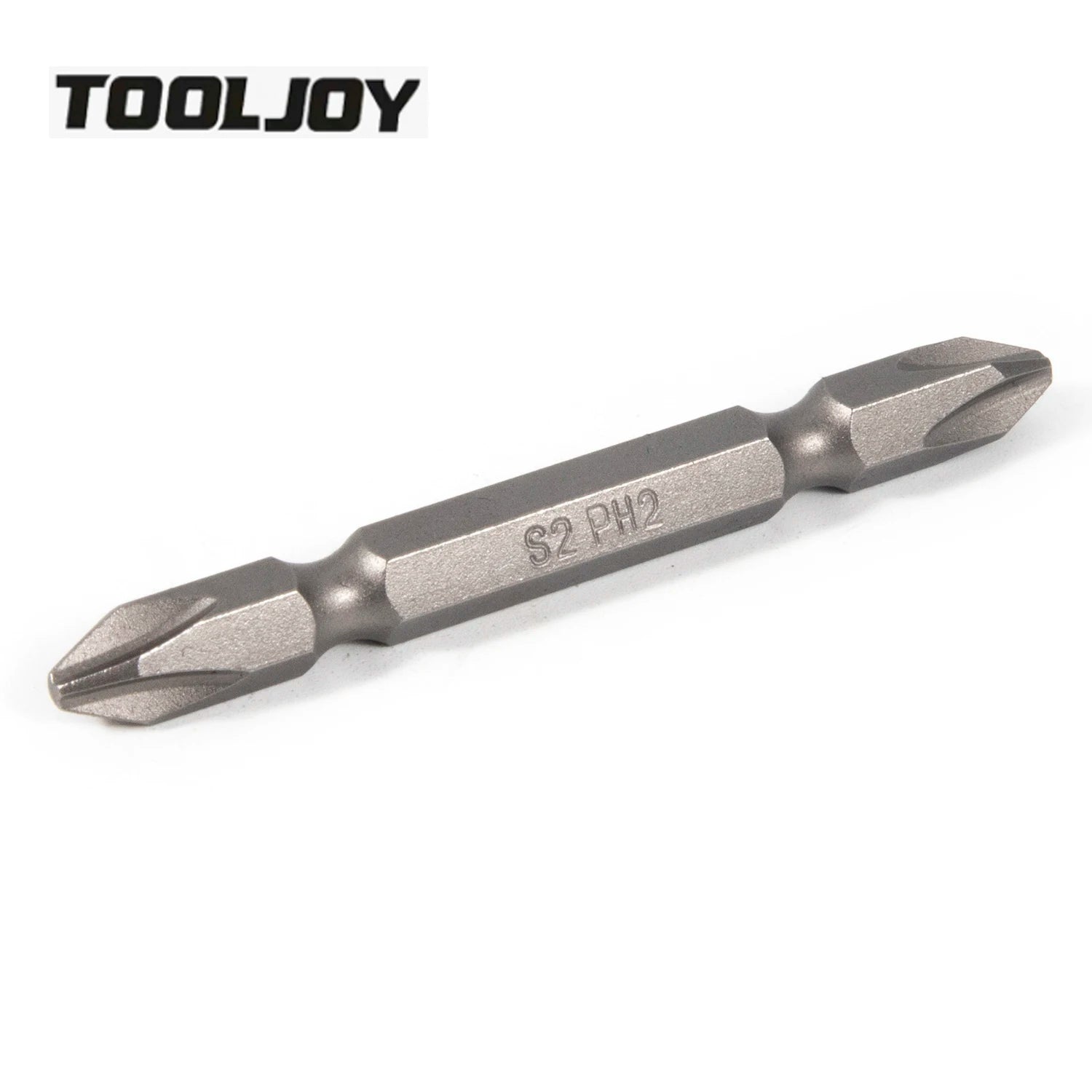 10Pcs Magnetic PH2  Cross Driver Bits Set 3.5 Inch Long Anti Slip 2in Bit (PH2 X 100MM)