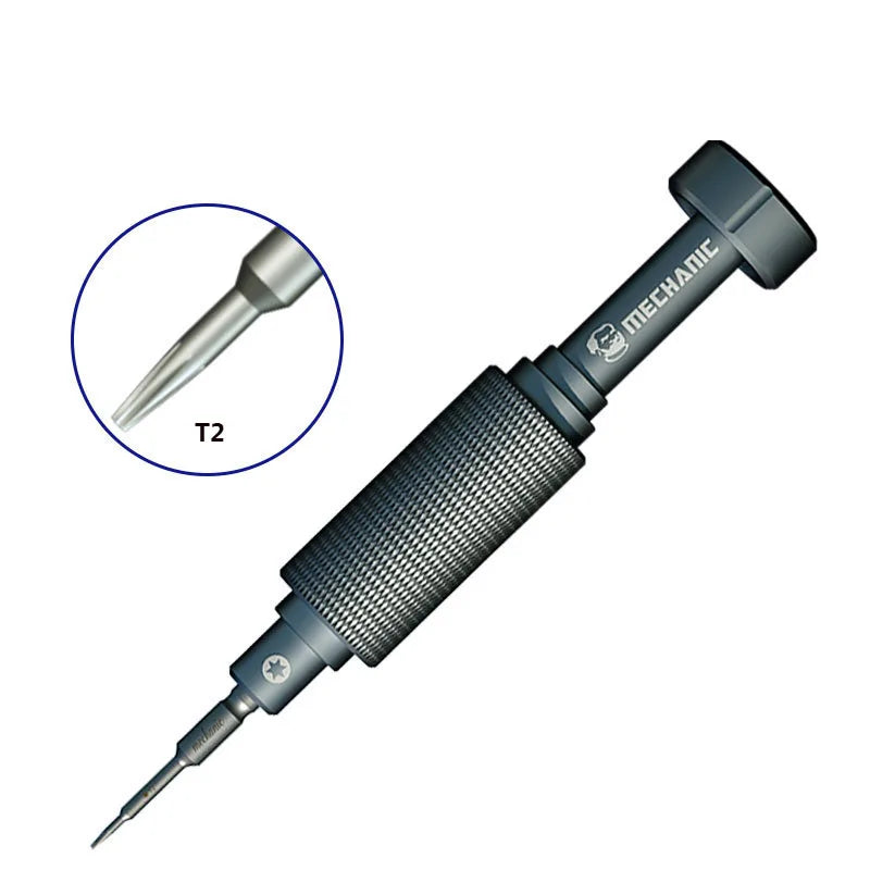 MECHANIC 6 in 1 3D Non-Slip Disassemble Repairing Magnetic Steel Screwdriver Set for iPhone Android Mobile Repair Tool Kit