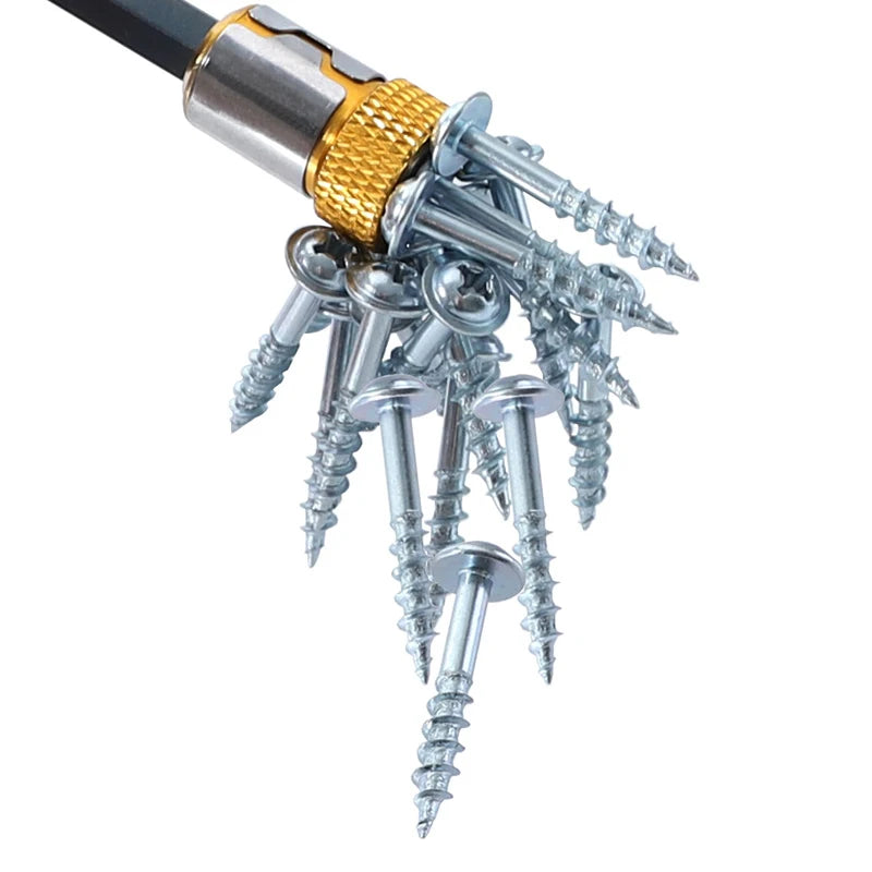 Screwdriver Magnetic Ring 1/4 Shank Anti-Corrosion Drill Bit Screw Driver Accessories Universal Magnetic Ring for Bit