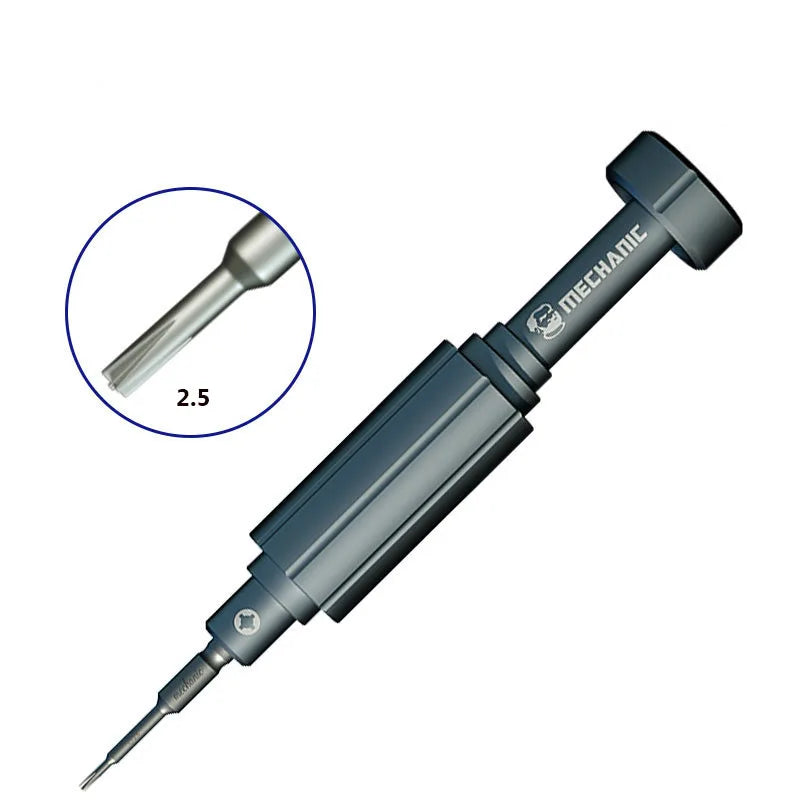 MECHANIC 6 in 1 3D Non-Slip Disassemble Repairing Magnetic Steel Screwdriver Set for iPhone Android Mobile Repair Tool Kit
