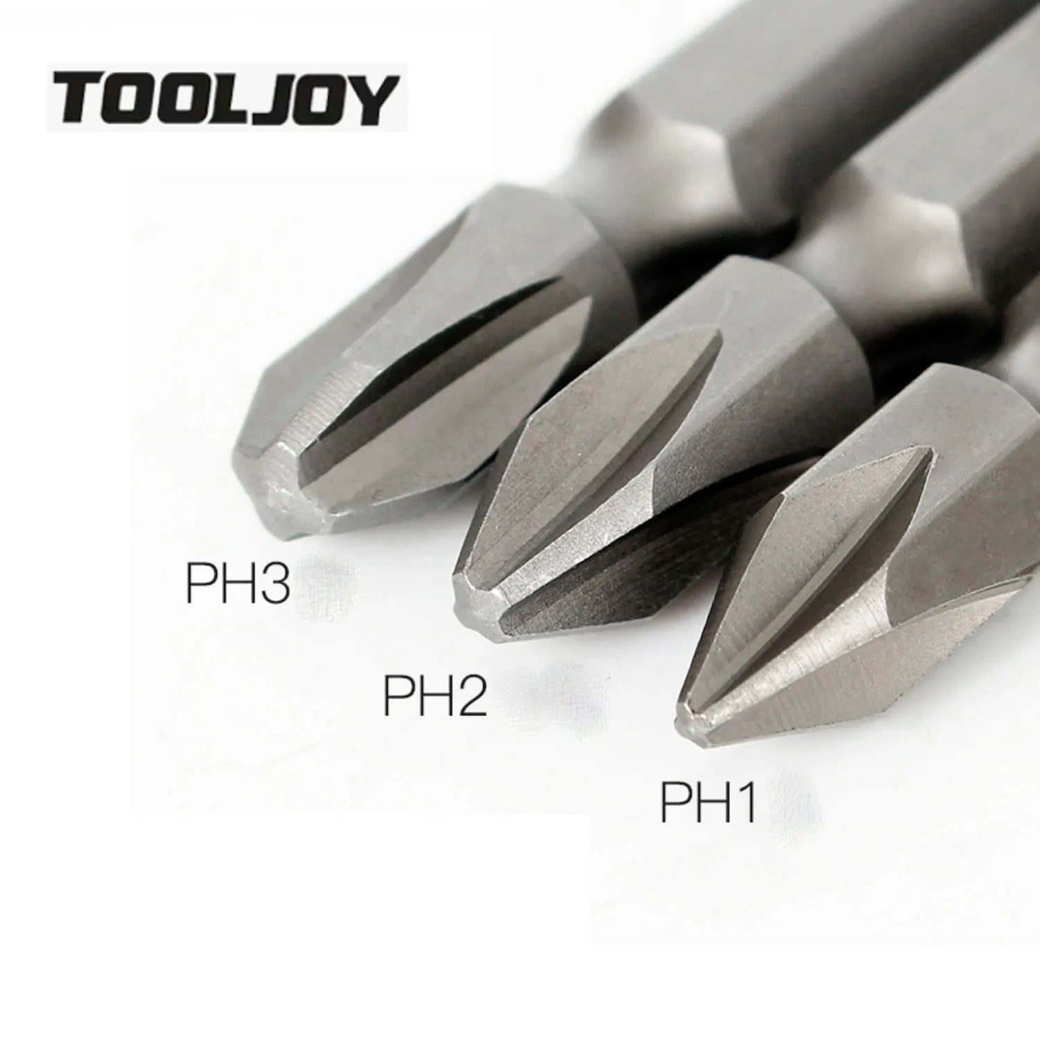 10Pcs Magnetic PH2  Cross Driver Bits Set 3.5 Inch Long Anti Slip 2in Bit (PH2 X 100MM)