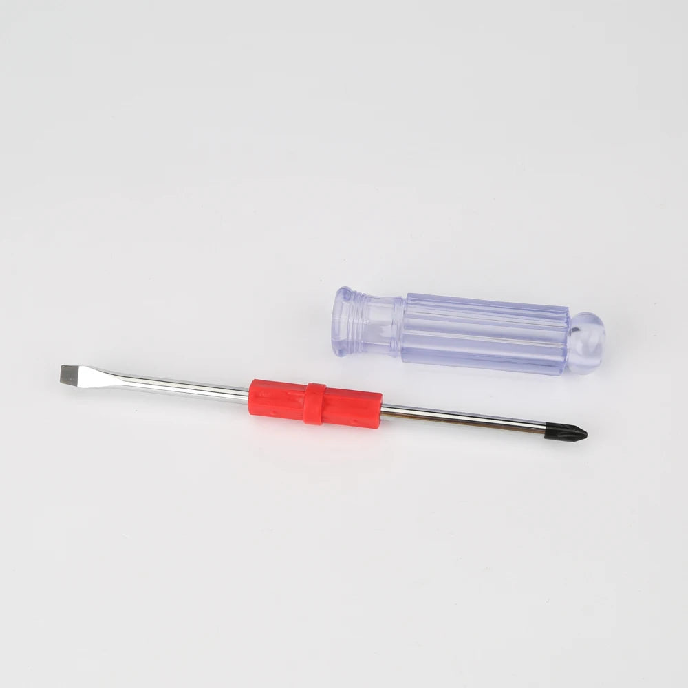 2in Double-Headed Magnetic Screwdriver Phillips Screw Chrome Finish Manual Household Tools Customizable OEM for DIY Screwdriver