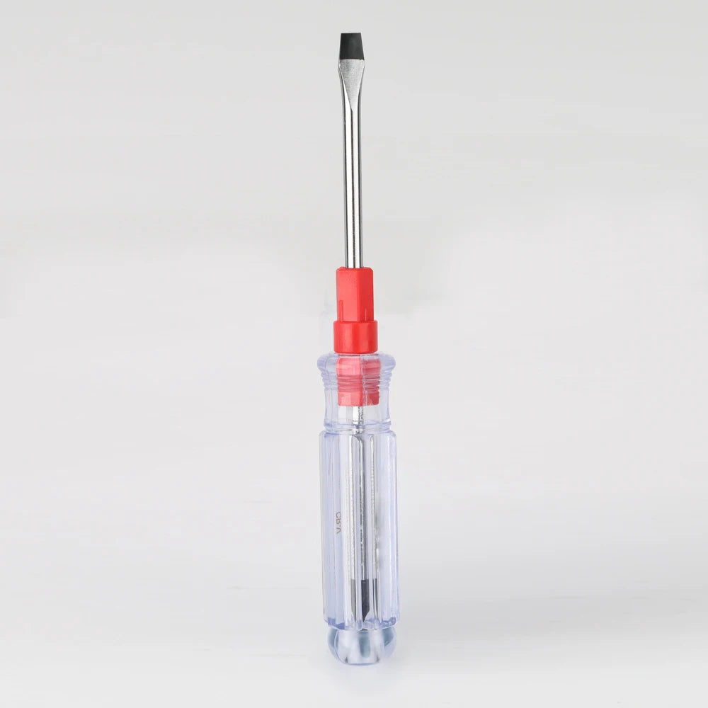 2in Double-Headed Magnetic Screwdriver Phillips Screw Chrome Finish Manual Household Tools Customizable OEM for DIY Screwdriver