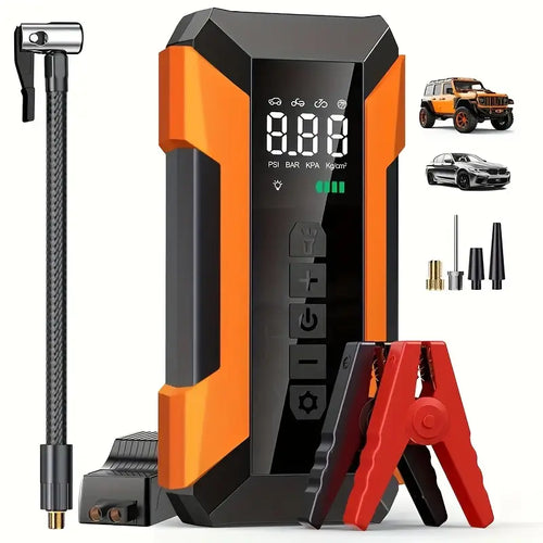 "Tire Inflator Air Compressors: Fast Inflation, Compatible with Various Tires, Portable & Easy to Operate"
